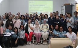 Certified special needs educators posing together